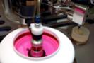 Dye Laser Disc (DLD) in Farbbeschichtungsanlage
