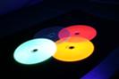 Farbstoffbeschichtete Dye Laser Discs (DLD)