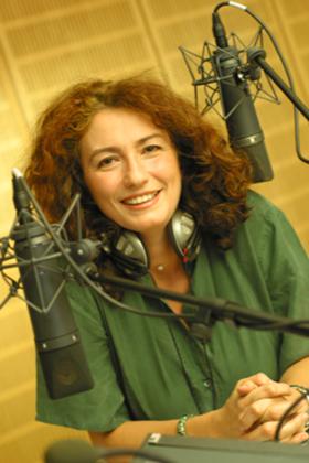Luciana Caglioti, Moderatorin der italienischen Redaktion, Funkhaus Europa
