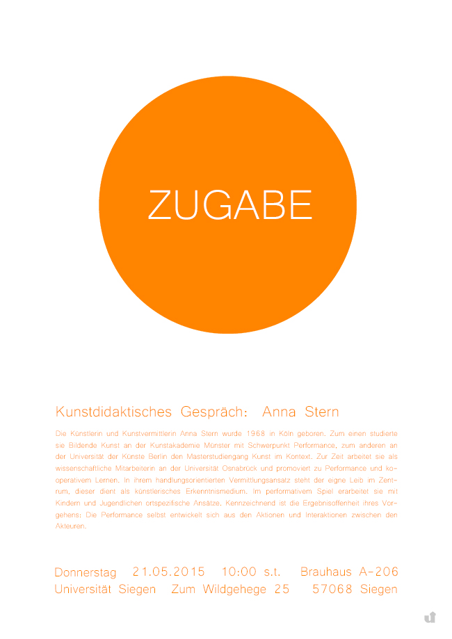 Zugabe Anna Stern