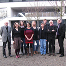 Dr. Edmund Burkard, Pia Rother, Dr. Tina Kreische, Anja Frindt, Jennifer Buchna, Dr. Franziska Müller, Dr. Andreas Matzner, Prof. Dr. Joseph Imorde, Oliver Nass (v.l.)
