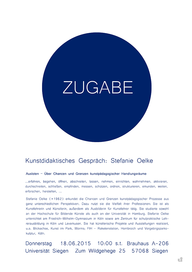 Zugabe Stefanie Oelke