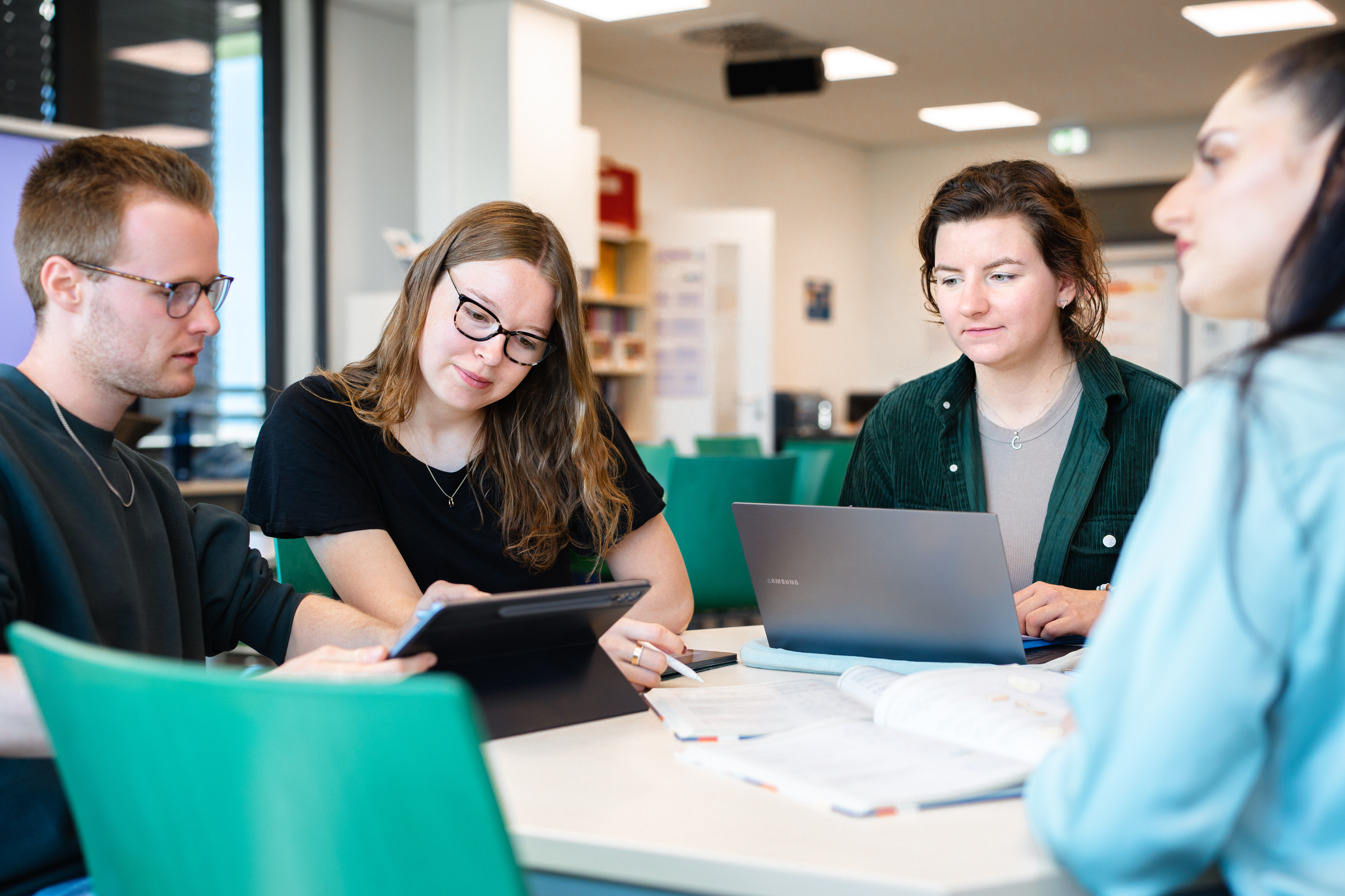 Perspektive vorne arbeiten