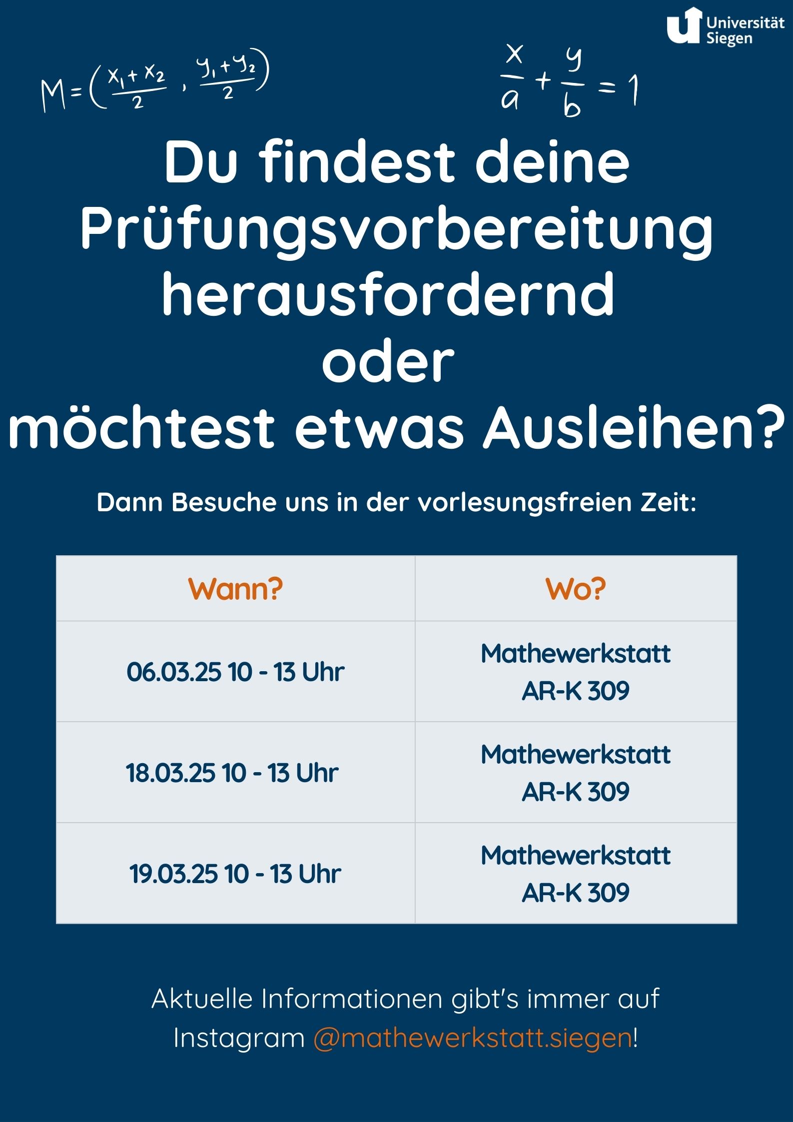 WiSe 24/25 vorlesungsfrei