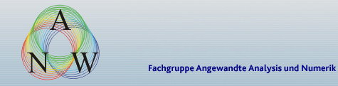 Fachgruppe Angewandte Analysis und Numerik