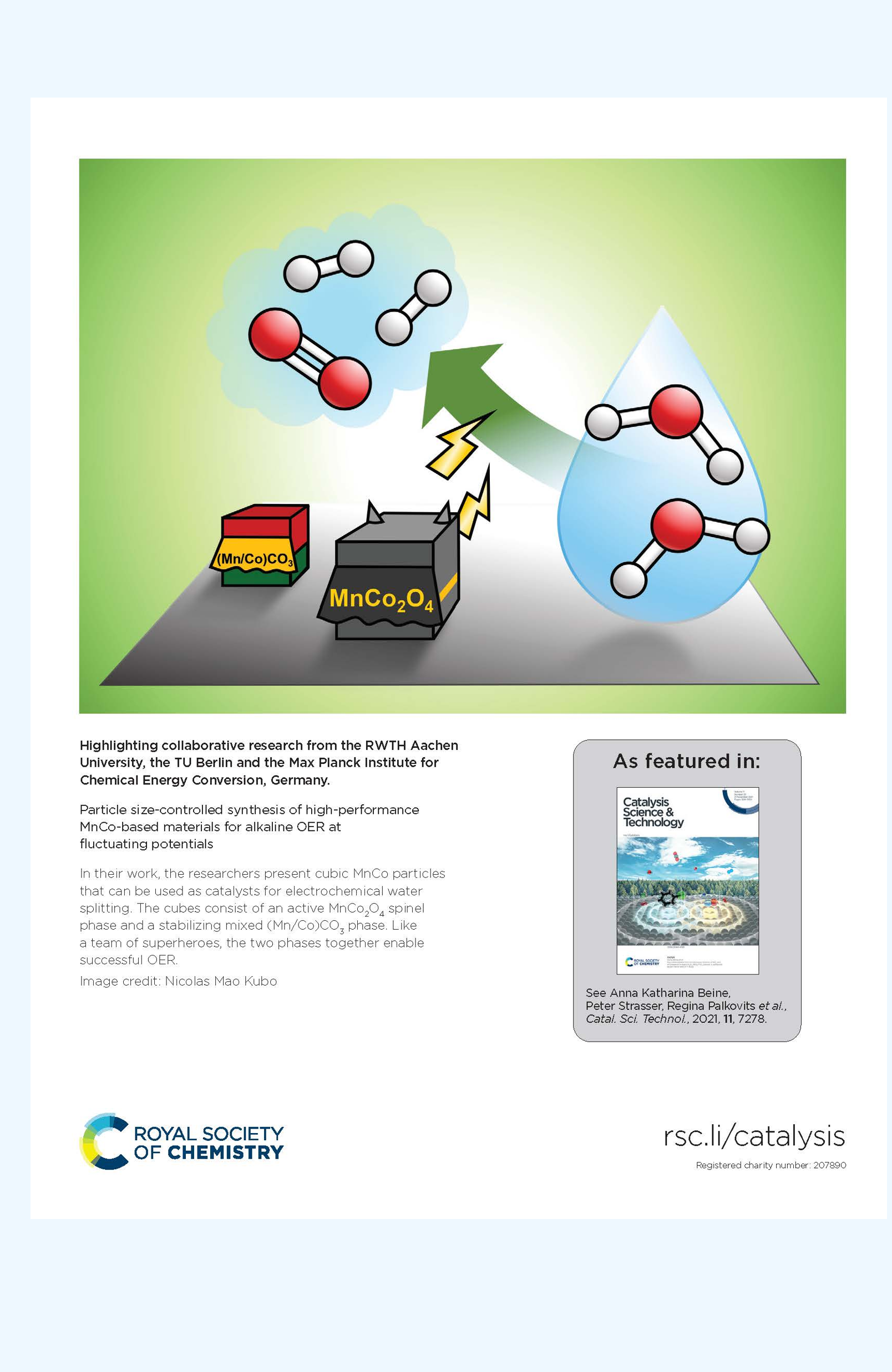 Cover Catalysis Science &amp; Technology 11/2021
