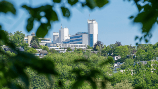 Ausblick auf Universitaet Siegen