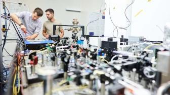 Arbeit am Quantencomputer