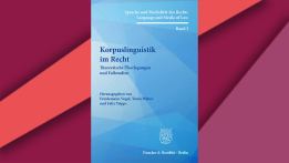 Vogel F_Korpuslinguistik im Recht_Buchcover