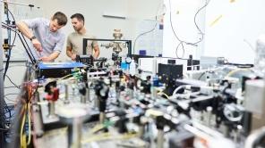 Arbeit am Quantencomputer