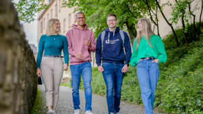 Studierende in der Stadt