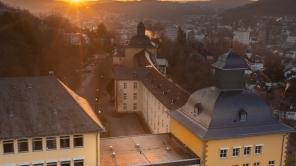 Der Emmy-Noether-Campus aus der Vogelperspektive