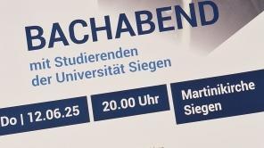 Plakat Bachabend mit Daten