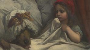 Gemälde Rotkäppchen von Paul Gustave Dore