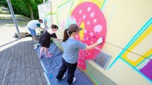 Graffiti-Workshops an der Uni Siegen