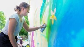 Graffiti-Workshops an der Uni Siegen