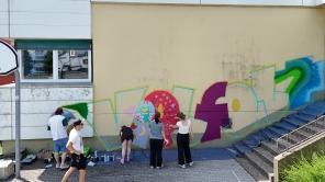 Graffiti-Workshops an der Uni Siegen