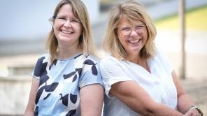 Maike Schramm und Sabine Tröster-Müller, die sich im Bereich der Ersten Hilfe für mentale Gesundheit engagieren.