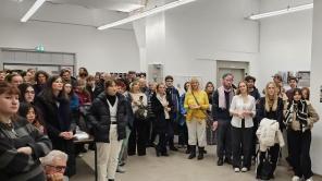 Publikum bei der Eröffnung der Brauhausfotografie