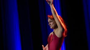 Akrobatiknummer bei Physik im Apollo