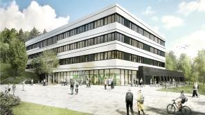 Modell Forschungsgebäude INCYTE