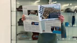 Die dritte Ausgabe der Uni-Zeitung Querschnitt im Jahr 2025.