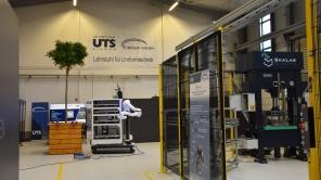 Räumlichkeit der Professur für Umformtechnik