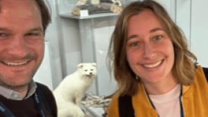 Kai Horstmann und Anabel Büchner auf der Konferenz der Society for Ambulatory Assessment (SAA) in Leuven (Belgien)