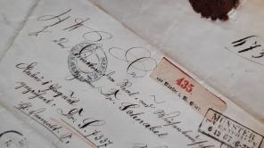 Fotografie einer Urkunde