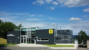 Das X-Gebäude auf dem Adolf Reichwein Campus