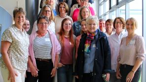 Gruppenfoto der Teilnehmerinnen des Erfahrungsaustauschs