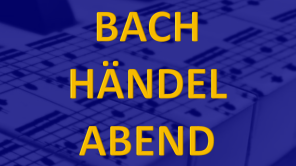 Werbeplakat des BachHändelAbend