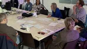 Eine Momentaufnahme aus dem IZBR-Netzwerktreffen-Workshop von Kathrin Racherbäumer.