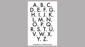 Teaserbild zur Publikation Alphabetical Introductions