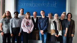 Teilnehmer der Schreibwerkstatt
