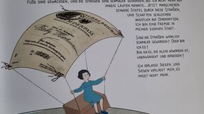 Seite aus der Graphic Novel, die die Geschichte von Betty Hochmann erzählt.