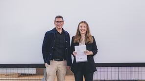 Masterzeugnisverleihung Department Architektur SS2026 Preisträgerin Rebecca Sasse