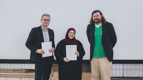 Masterzeugnisverleihung Department Architektur SS2026 Preisträgerin Sara Kaddoura