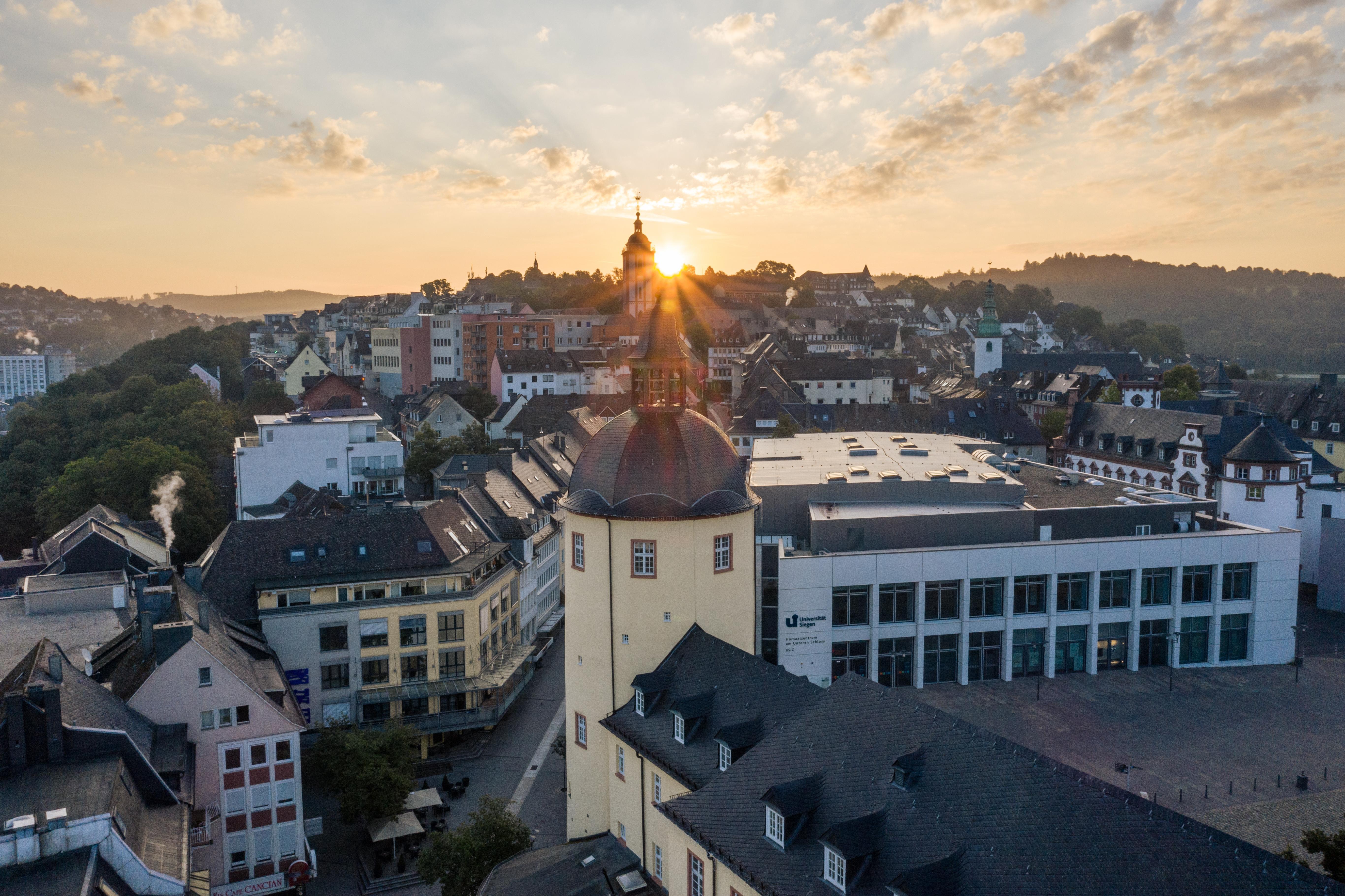 Campus US Sonnenuntergang