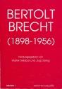 Bertolt Brecht 1898-1956
