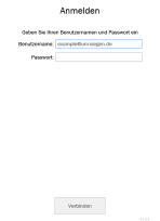geteduroam Anmeldefenster mit Feld zur Eingabe der Nutzerkennung@uni-siegen.de und Passwort