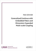 Cover zur Publikation Generalized Continua with Embedded Fibers and Dimension-Expanded Multi-scale Coupling