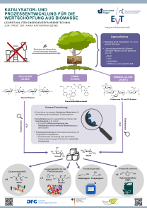 Poster Forschungsthemen der Arbeitsgruppe