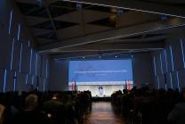 Prof. Dr. Welter hält eine Vorlesung