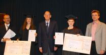Bild von v.l.: Prof. Krebs, Dr. Jung, Rolf H. Brunswig, Dr. Nossack, Prof. Pesch