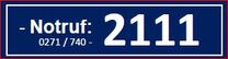 Notruf 2111 Notrufnummer