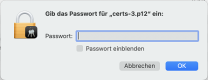 MacOs Import Passwortmanager