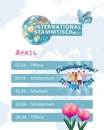 Daten des Stammtisch für April 2026