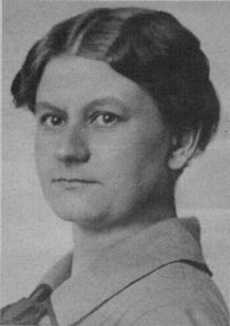 Portrait von Charlotte Leubuscher 1931.