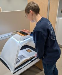 Scan-Zelt Hauptbibliothek AR